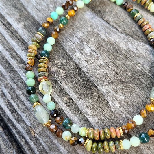 Kurze Halskette *Hoffnung, Mut & Balance*