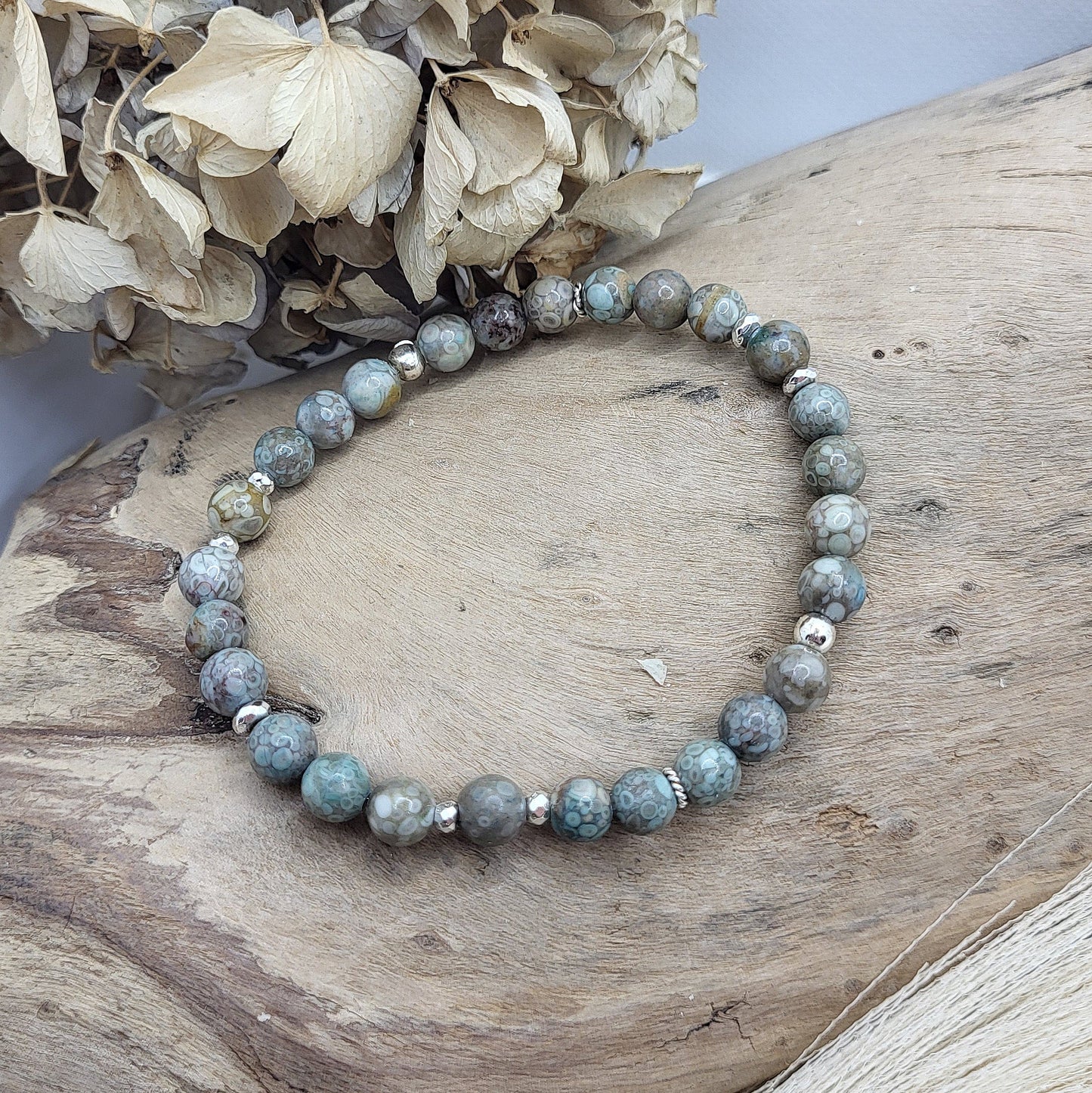 Armband Jaspis (6mm)