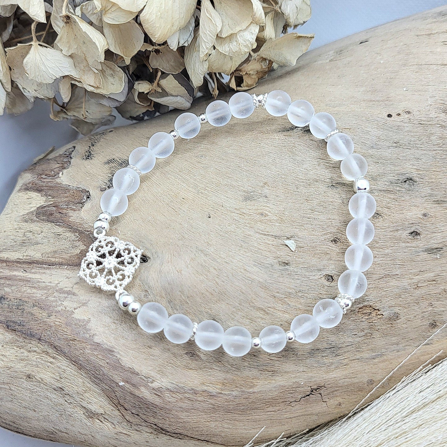Armband Bergkristall (6mm)