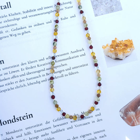 Astrologische Halskette für Erwachsene (4mm)