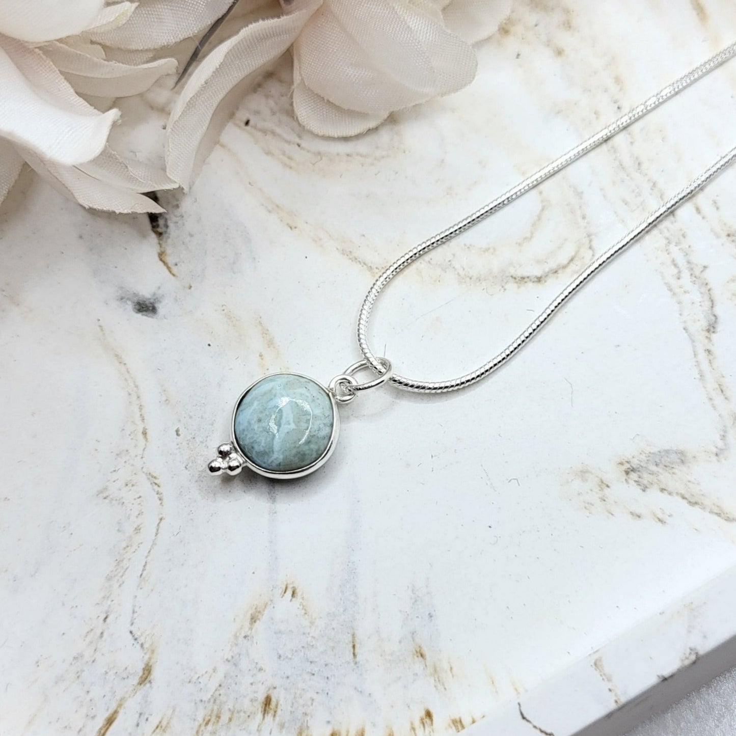 Halskette Larimar