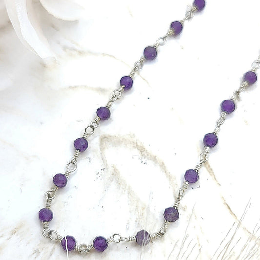 Halskette Amethyst