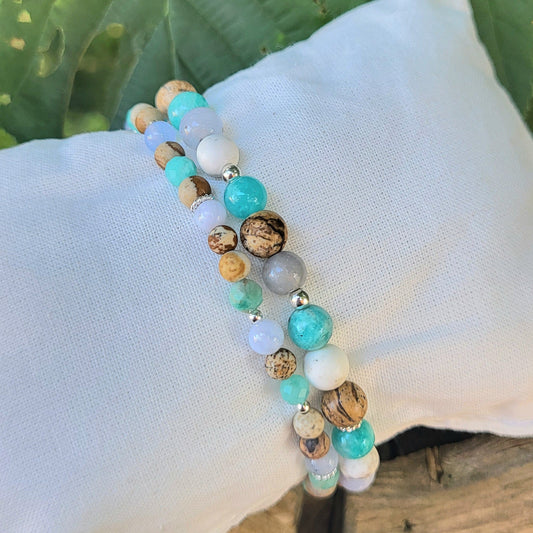 Armband *Vertrauen & Erdung* (6mm)