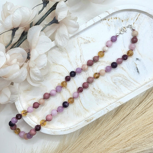 Baby- /Kinderhalskette "Blütenzauber"