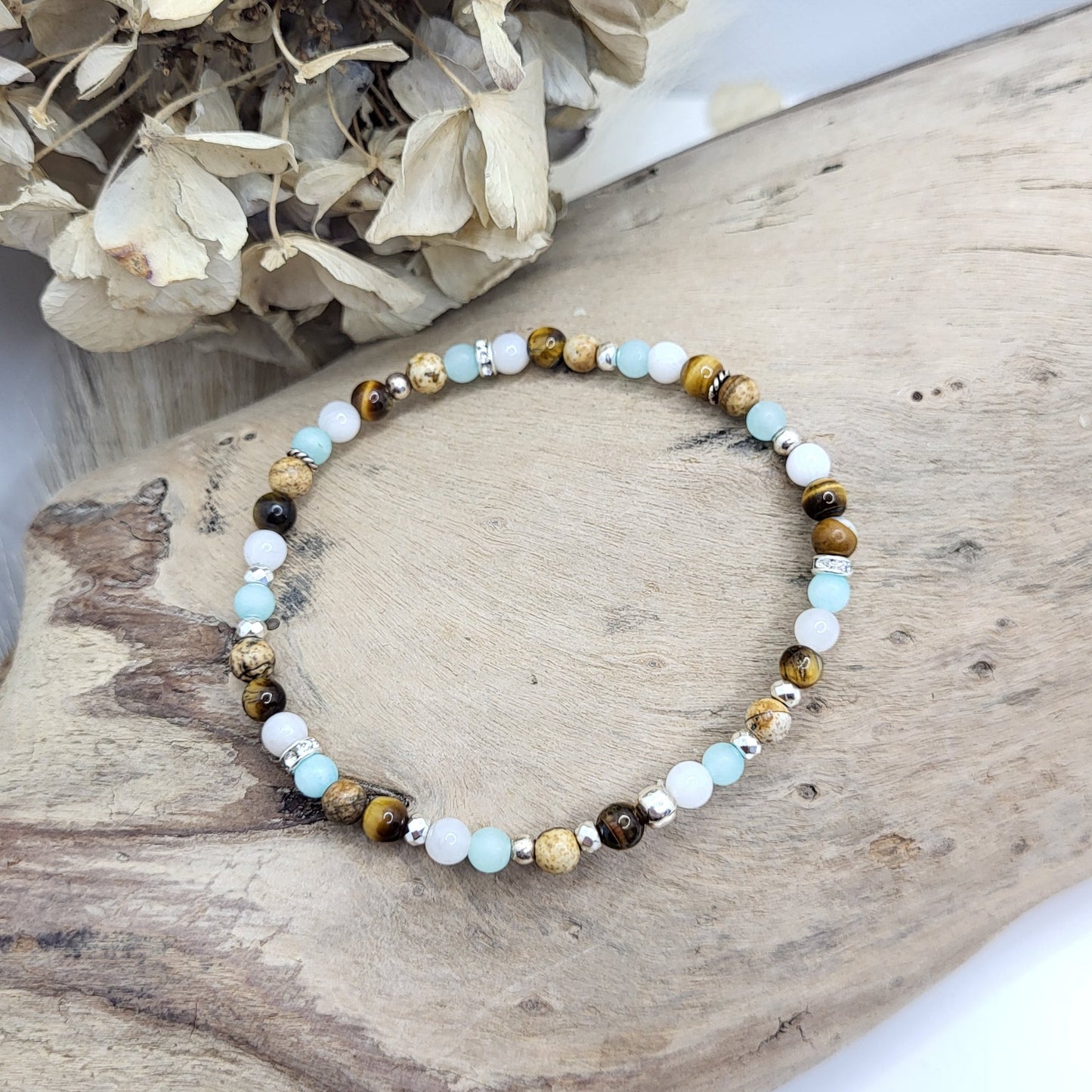 Armband *Schutz und Achtsamkeit* (4mm)