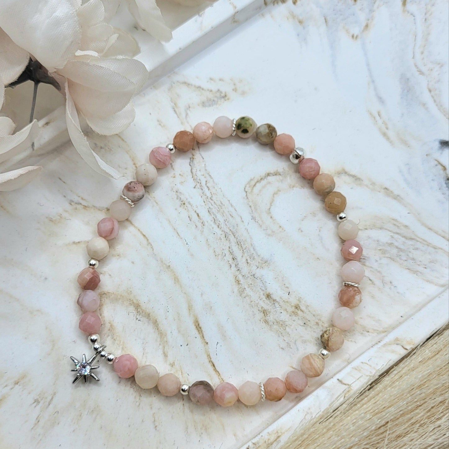 Armband Andenopal fac. (4mm)