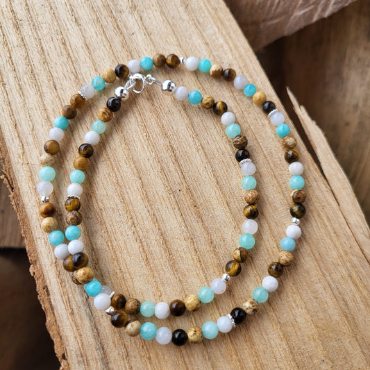 Kurze Halskette *Schutz & Achtsamkeit*