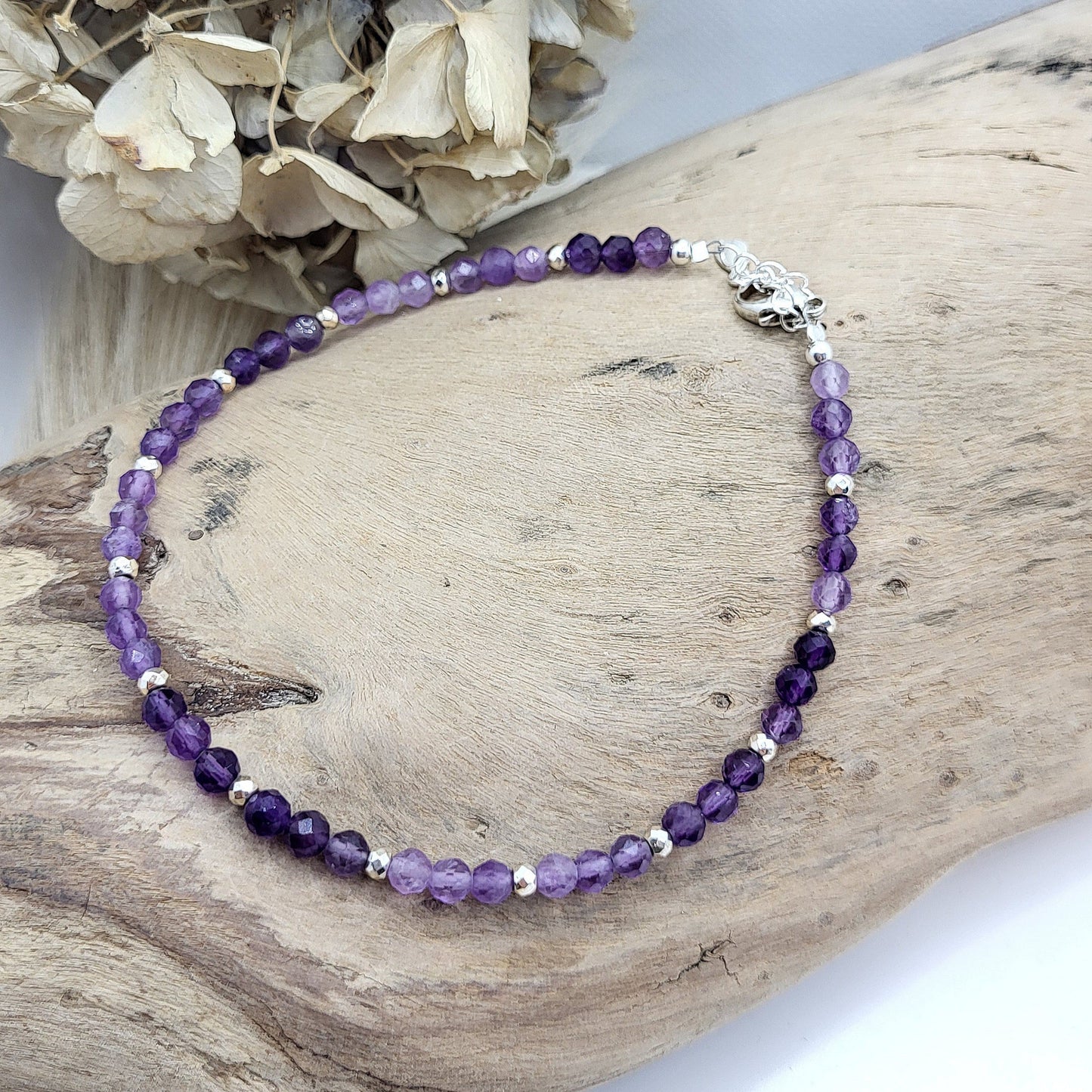 Fusskette Amethyst