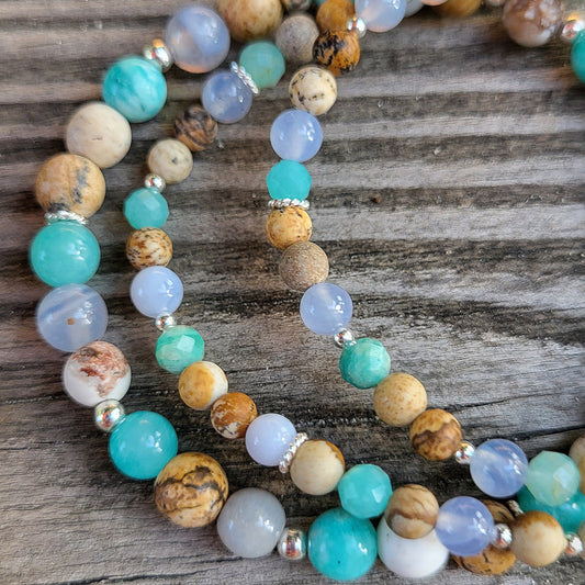 Mutter - Kind Armband (Erwachsenen Grösse) * Vertrauen & Erdung*