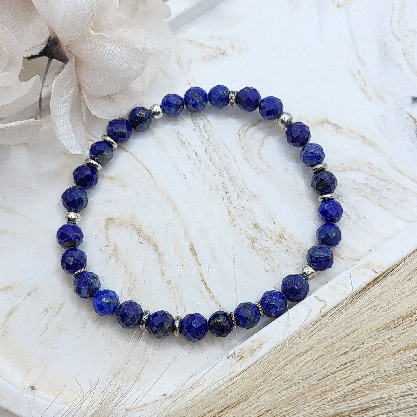 Armband Lapislazuli (6mm)