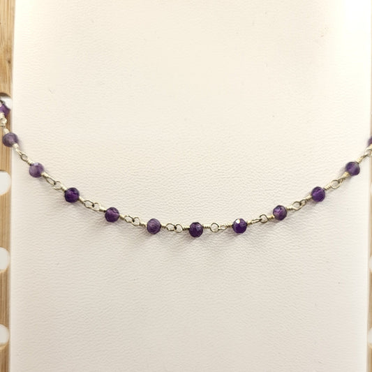 Halskette Amethyst