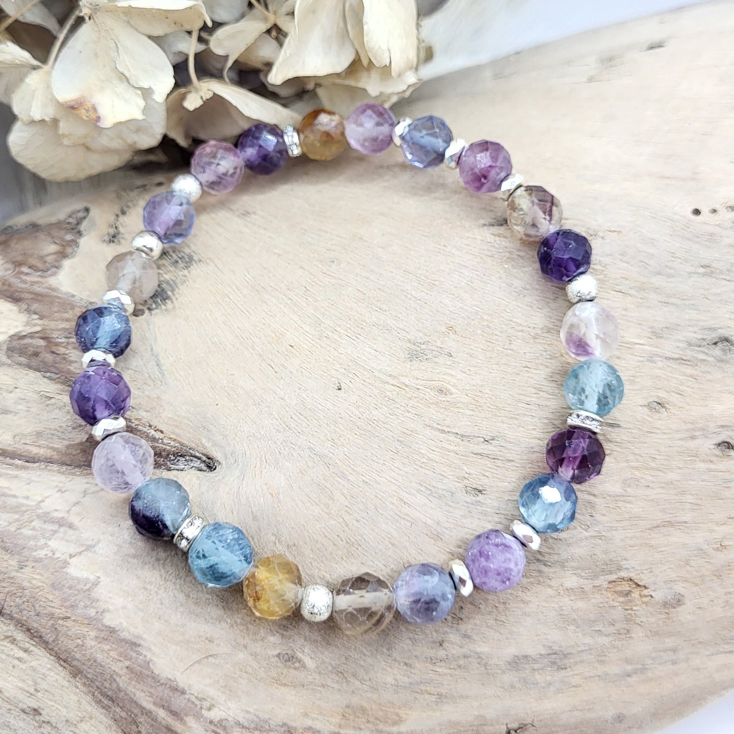Armband Fluorit fac. (6mm)