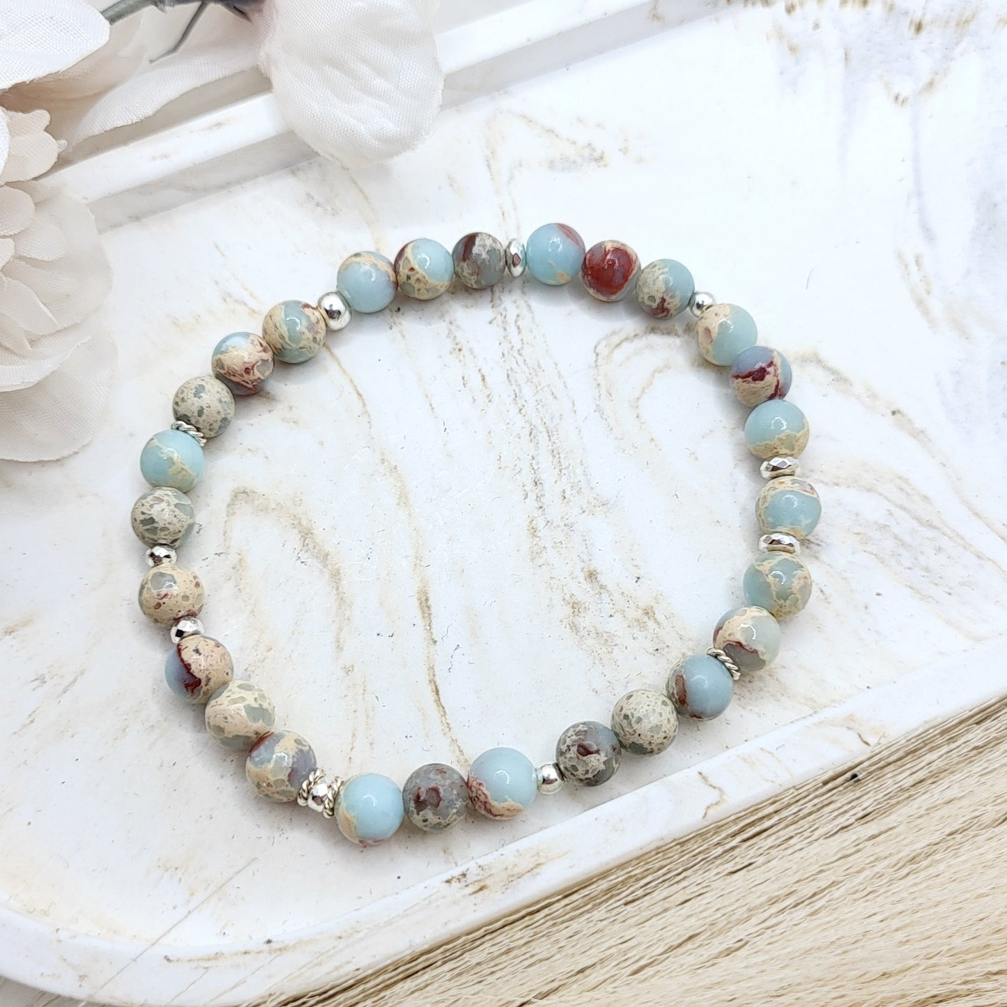 Armband Terra Jaspis (6mm)