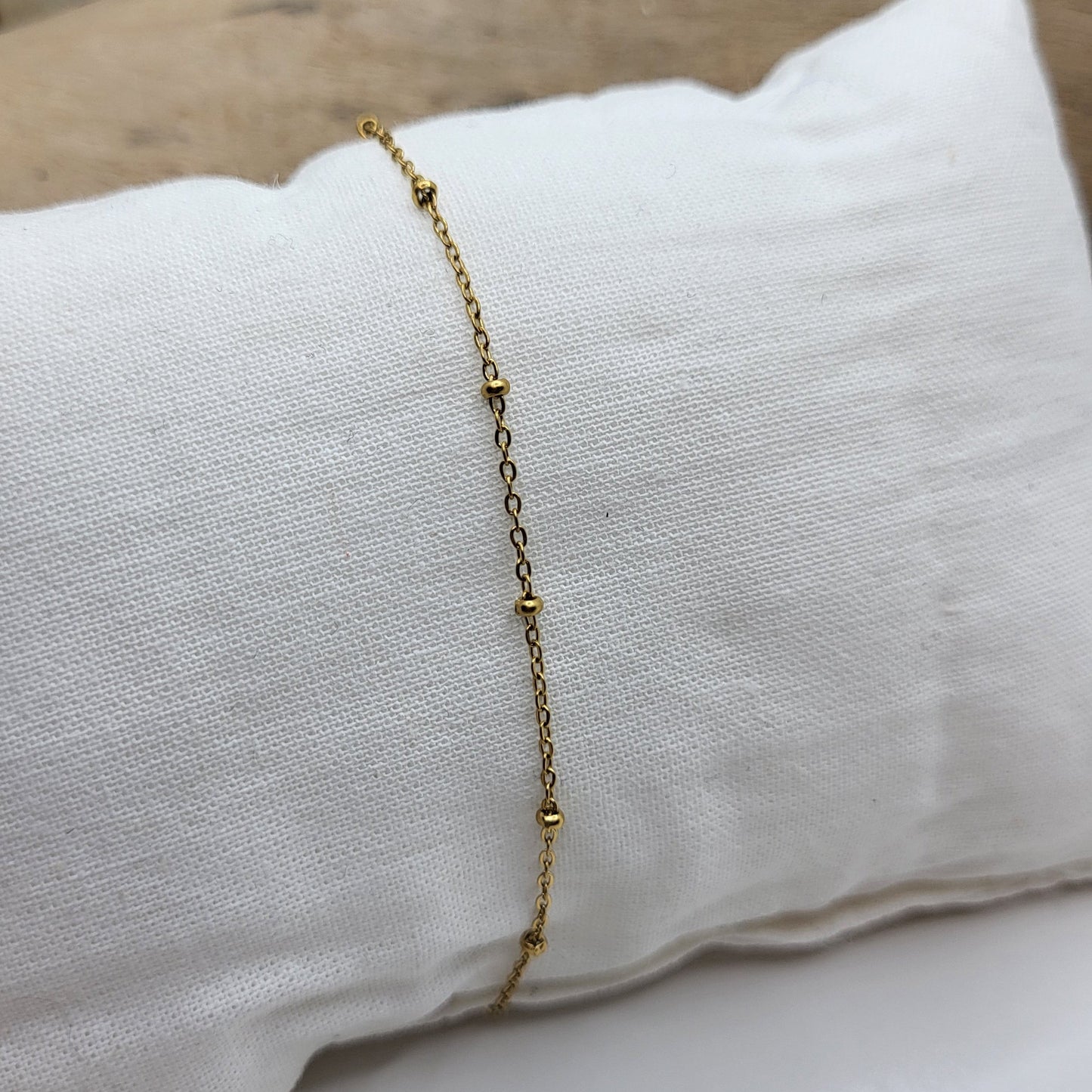 Armband Edelstahl vergoldet