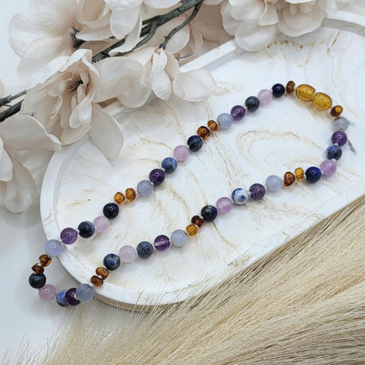 Baby-/Kinder Sternzeichenhalskette "Schütze"