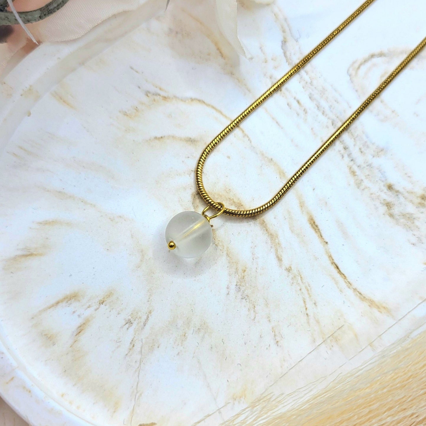 Halskette Bergkristall