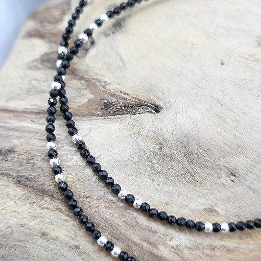 Kurze Halskette Turmalin