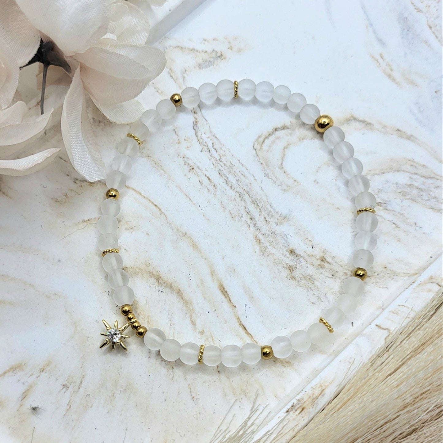 Armband Bergkristall (4mm)