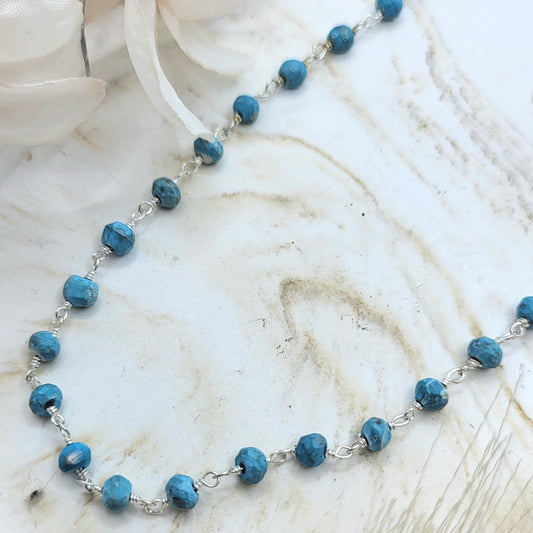 Halskette Türkis