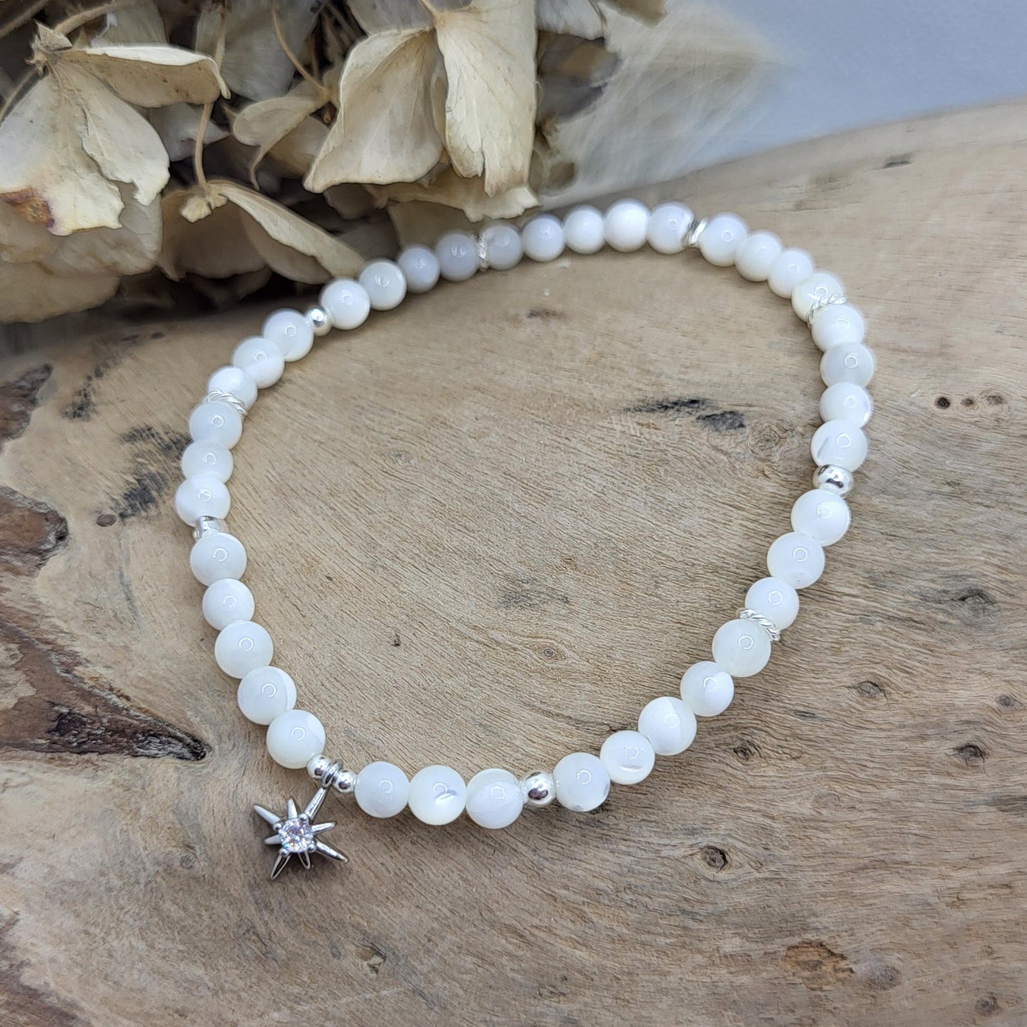 Armband Perlmutt (4mm)
