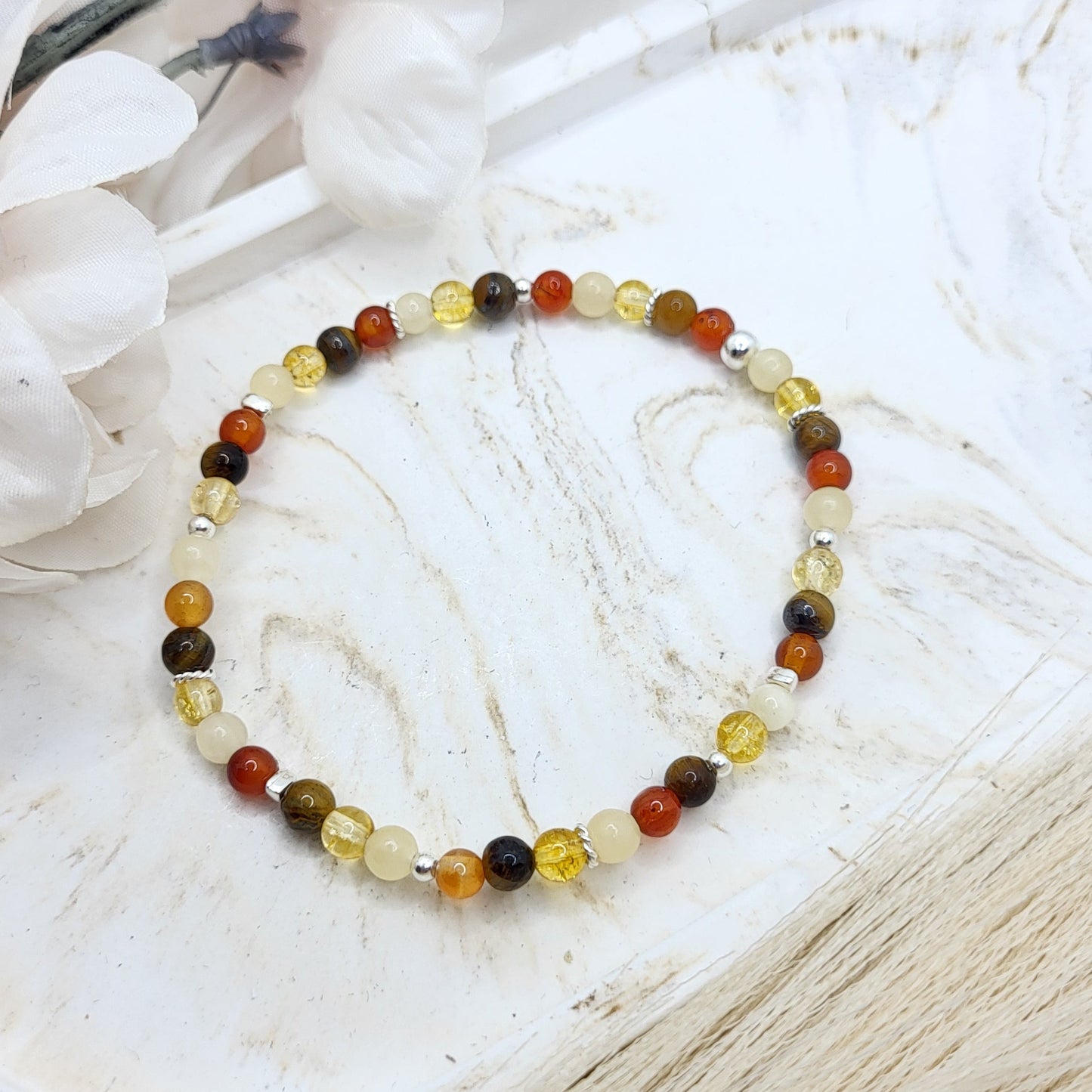 Sternzeichenarmband "Zwilling" (4mm)