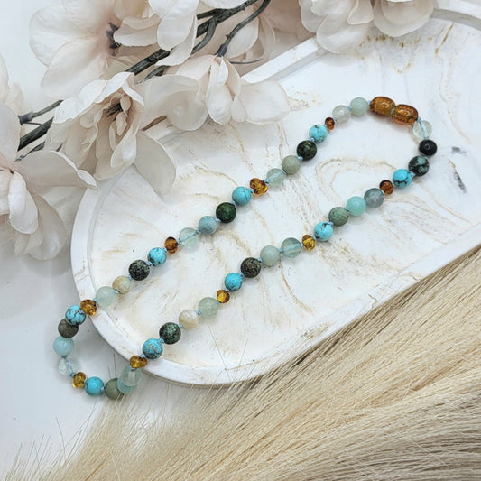 Baby-/Kinder Sternzeichenhalskette "Skorpion"