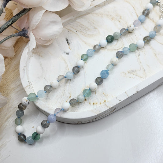 Baby-/ Kinder Sternzeichenhalskette "Wassermann"