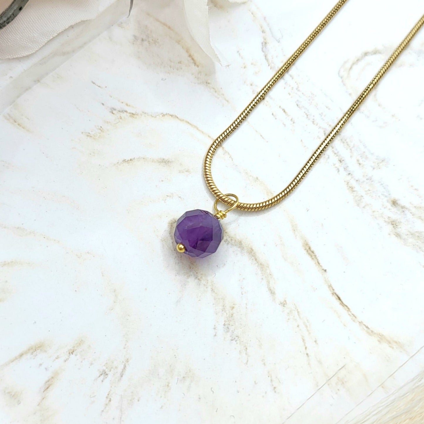 Halskette Amethyst
