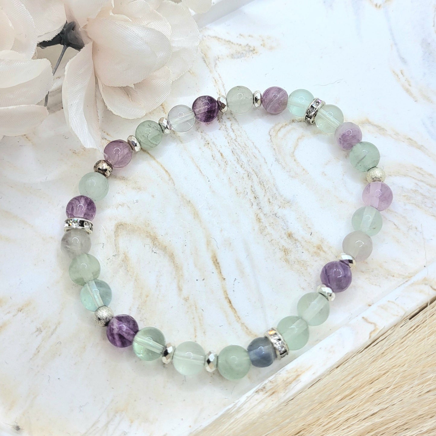 Armband Fluorit (6mm)