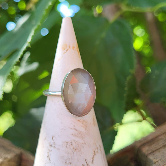 Ring Mondstein (Gr. 54)