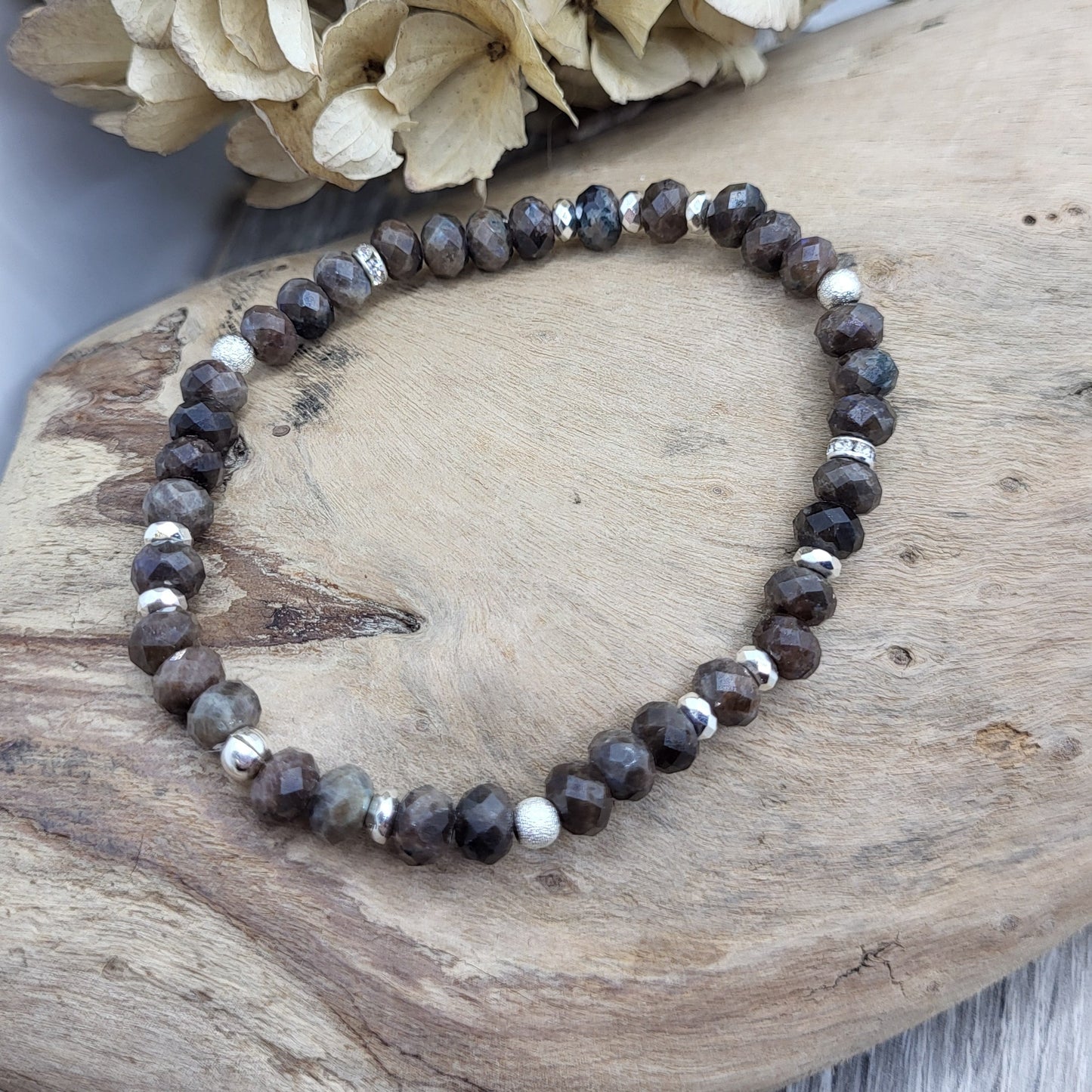 Armband Jaspis fac. (6mm)