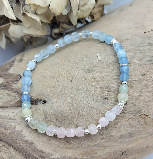 Armband Morganit (5mm) Gr. S