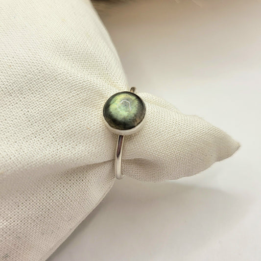 Ring Labradorit Gr. 54