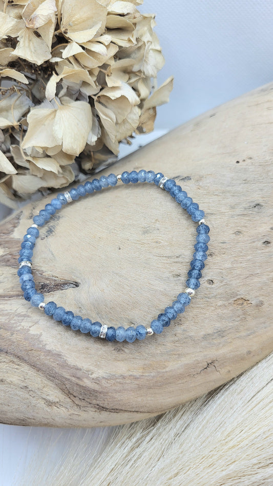 Armband Achat (4mm) Gr. S