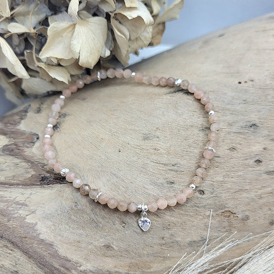 Armband Mondstein (2,5mm) Gr. S