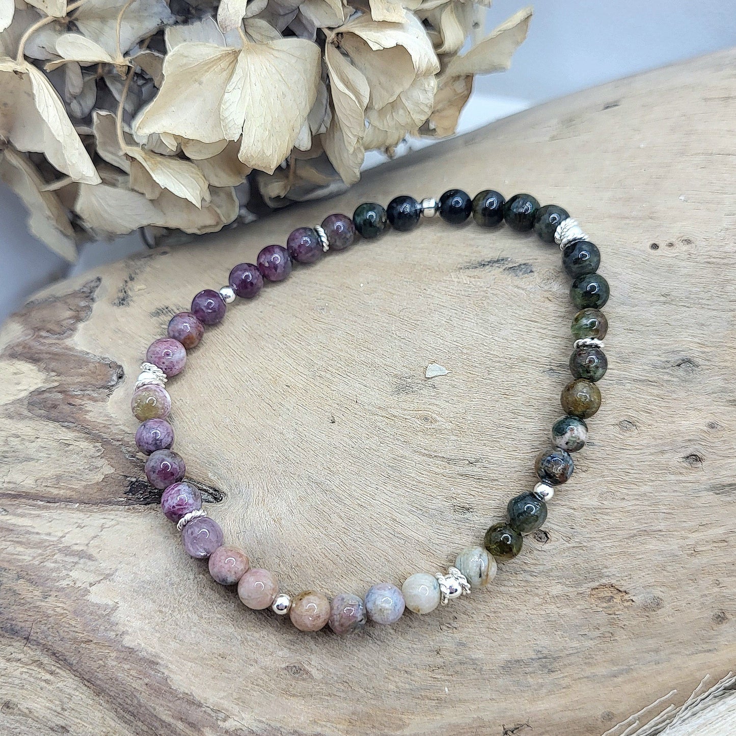 Armband Turmalin (5mm) Gr.S