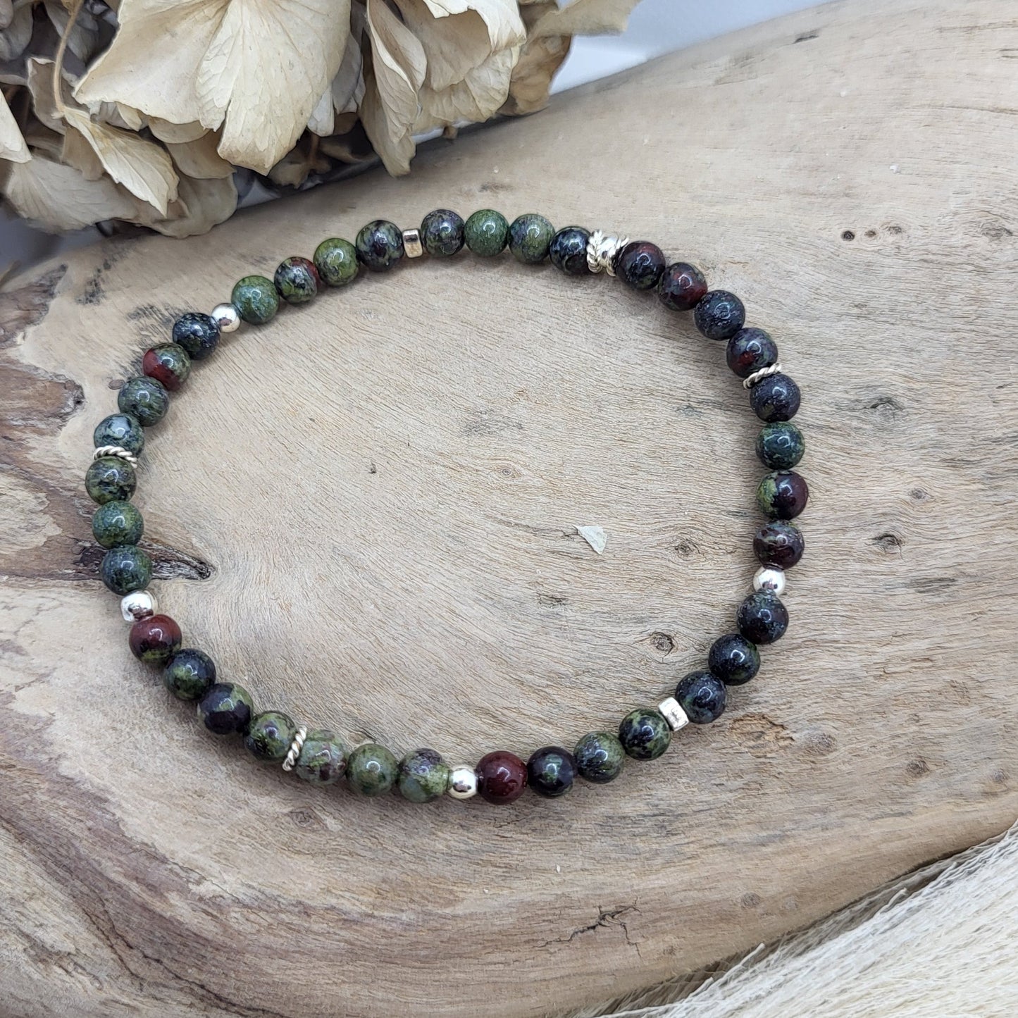 Armband Drachenblut Achat (4mm)