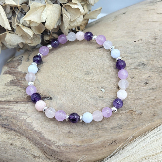 Sternzeichenarmband "Fisch" (6mm)