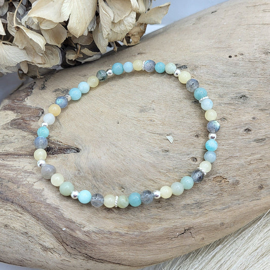 Sternzeichenarmband "Krebs" (4mm)