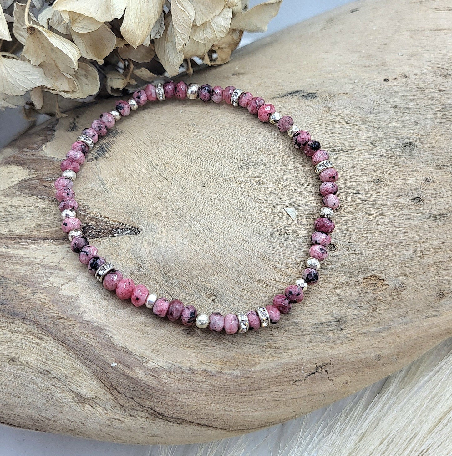 Armband Jaspis (4mm)