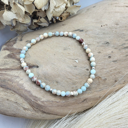 Armband Terra Jaspis (4mm)