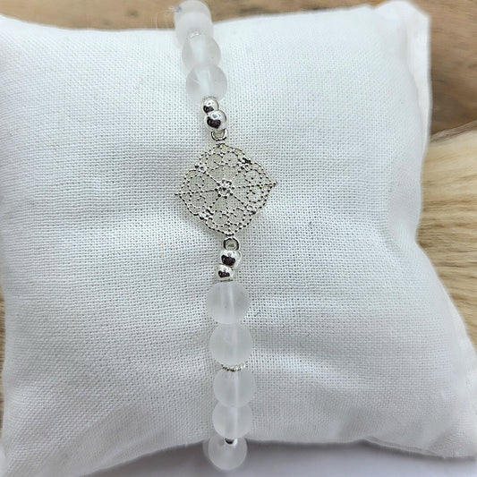 Armband Bergkristall (6mm)