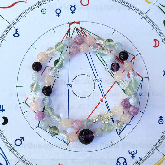 Astrologische Halskette für Erwachsene (6mm)
