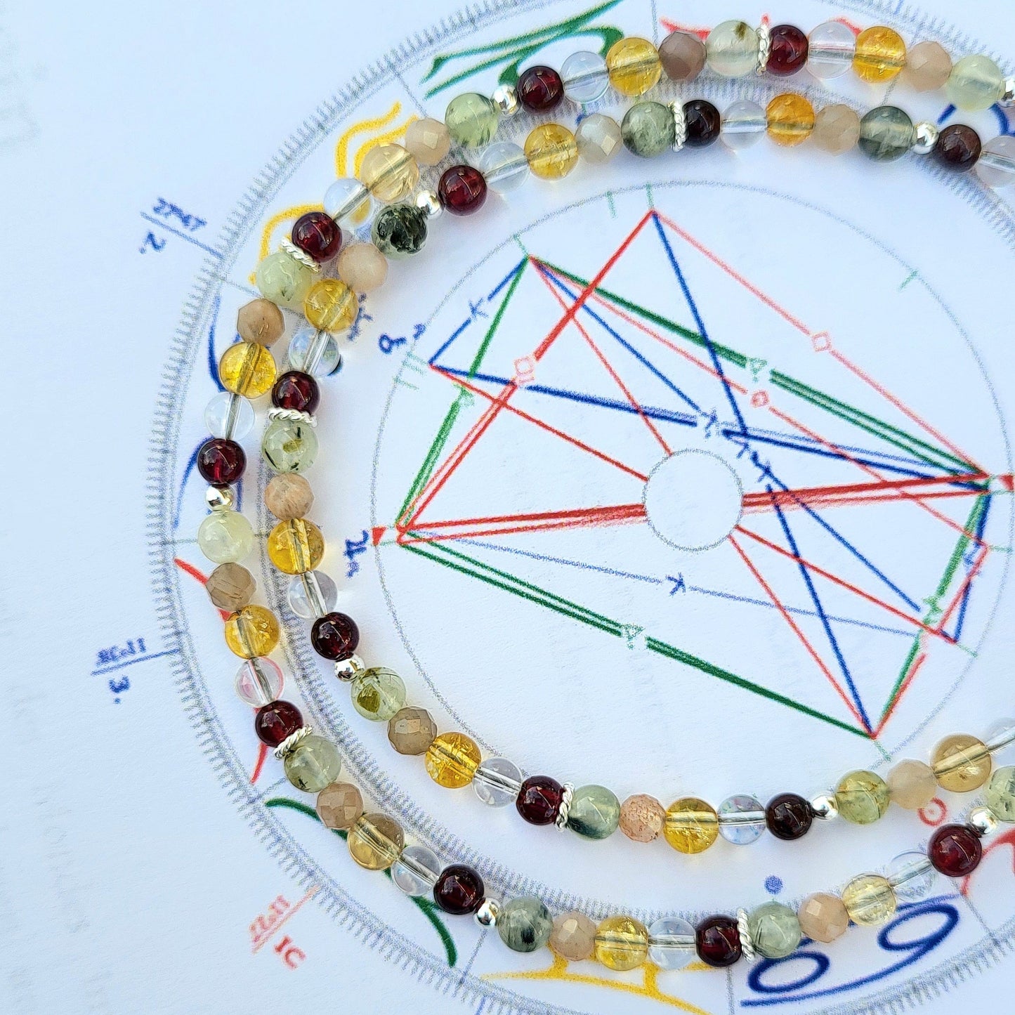 Astrologische Halskette für Erwachsene (4mm)