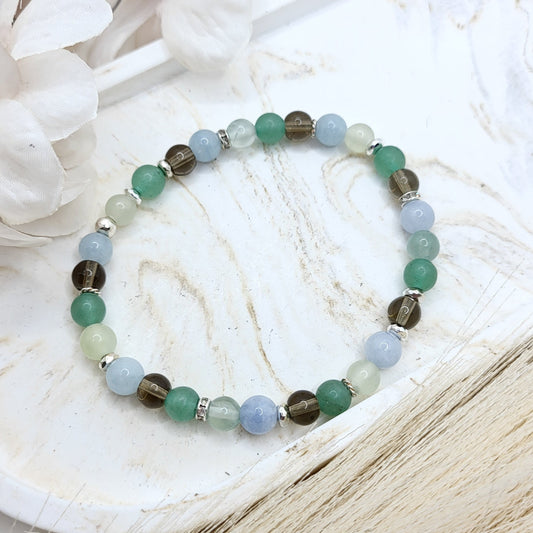 Sternzeichenarmband "Waage" (6mm)