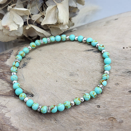 Armband Jaspis (4mm)