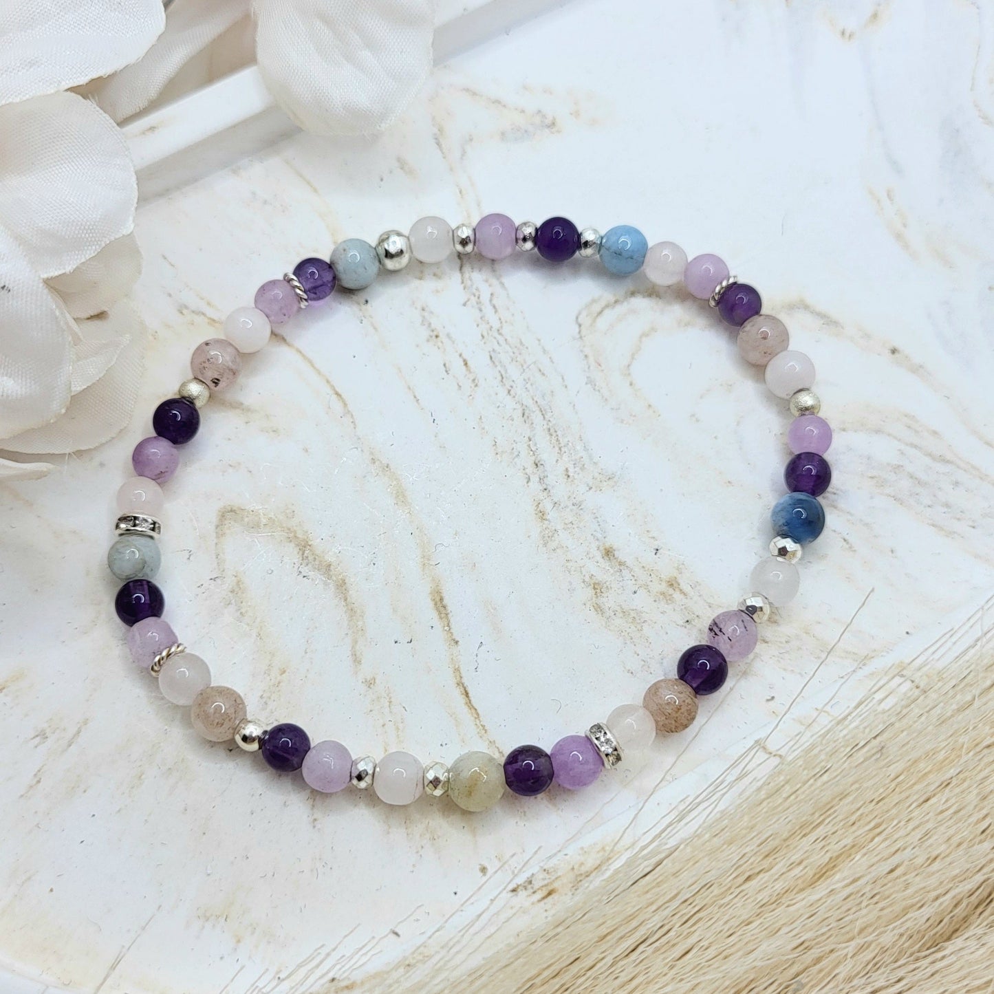 Sternzeichenarmband "Fisch" (4mm)