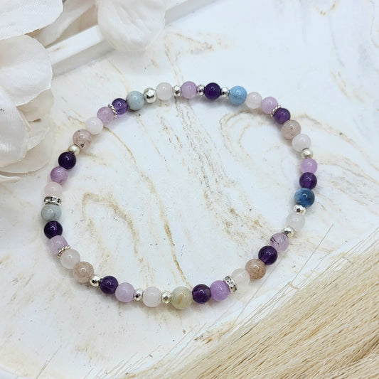 Sternzeichenarmband "Fisch" (4mm)