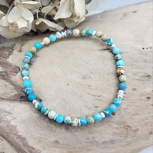 Armband Jaspis (4mm)