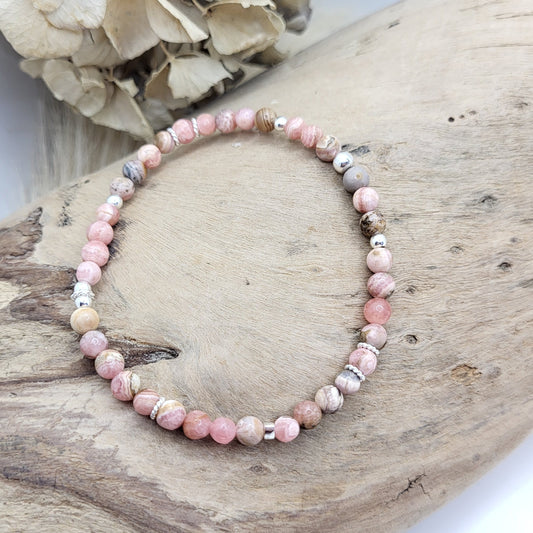 Armband Rhodochrosit (4mm)